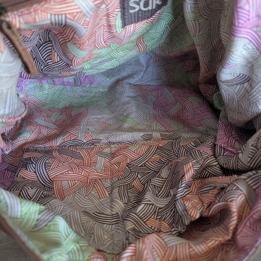 The Sak Silverlake Brown Pebbled Leather Crossbody with Tassel Detail - Picture 8 of 11